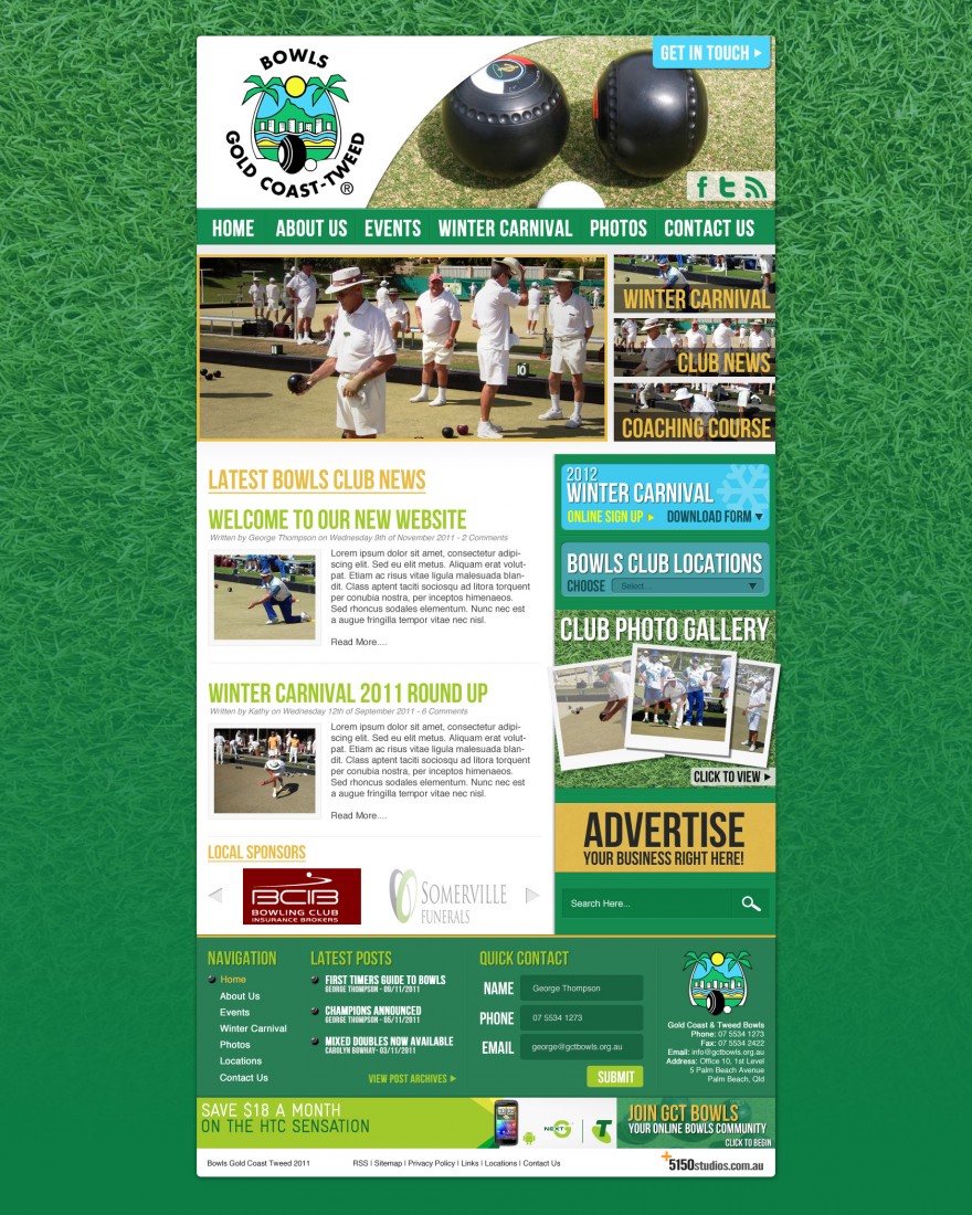 Gold CoastTweed Bowls